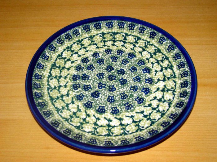 Polish Pottery Dessert Plate Shannon Unikat Boleslawiec Poland Handsigned!