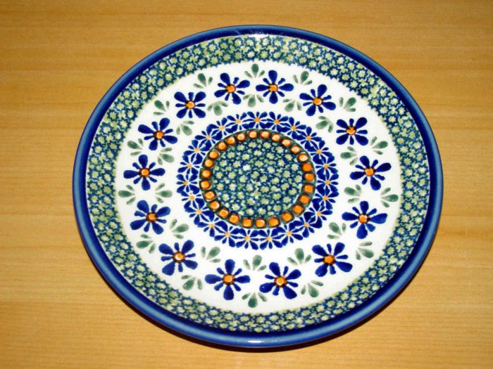 Polish Pottery Dessert Plate New Hope Gat 1 Zaklady Ceramiczne Boleslawiec Poland