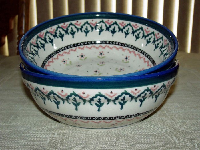 Polish Pottery Bowl Madison Gat 1 Zaklady Ceramiczne Boleslawiec