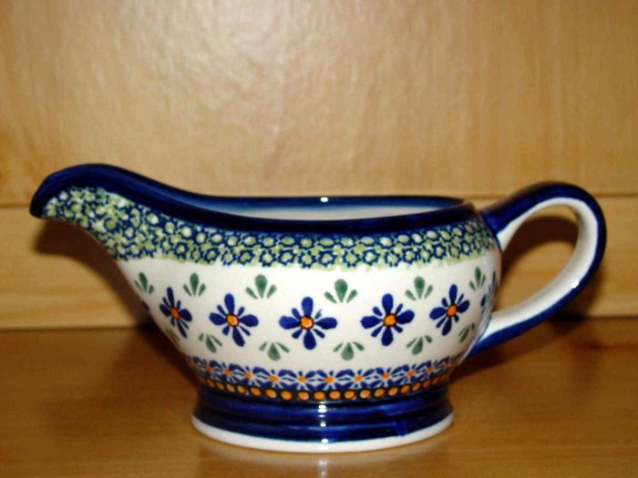 Polish Pottery Gravy Boat New Hope Gat 1 Zaklady Ceramiczne Boleslawiec Poland