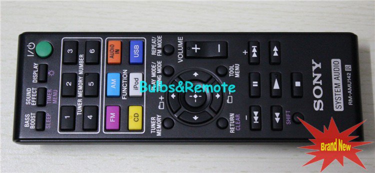 For SONY RM-AMU142 Audio Video Remote Control