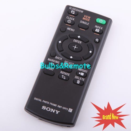 For SONY RMT-DPF5 DPF-D810 DPF-D710 DPF-D820 DPF-D830 Digital Picture Frame Remote Control