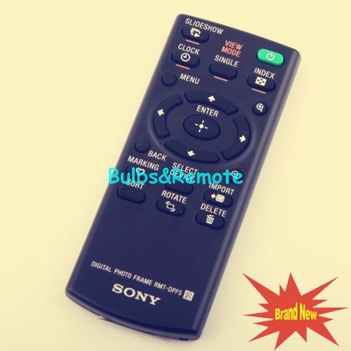 For SONY DPF-D75 DPF-D95 DPF-D1010 DPF-D1020 Digital Picture Frame Remote Control