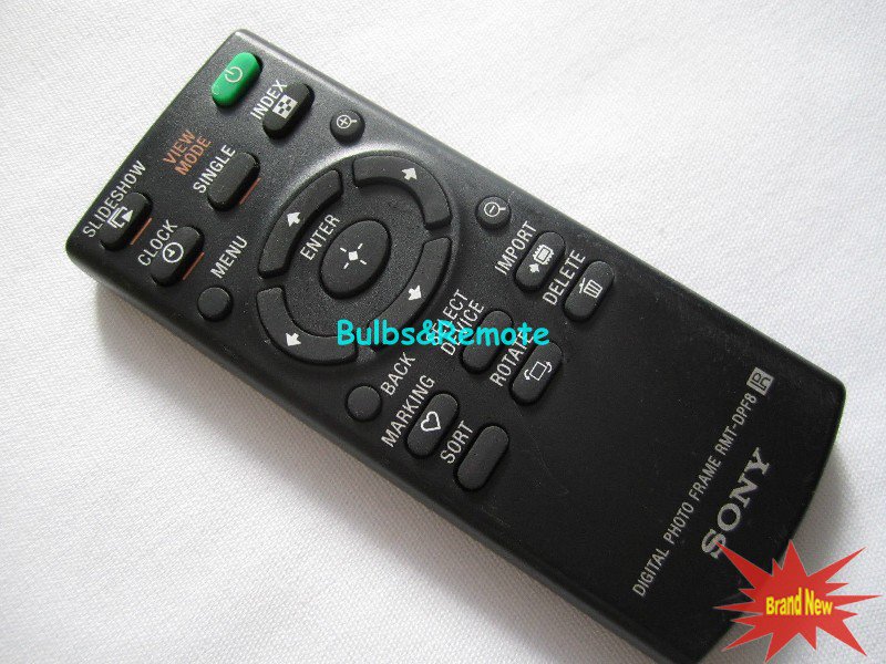 For SONY RMT-DPF8 Digital Photo Frame Remote Control