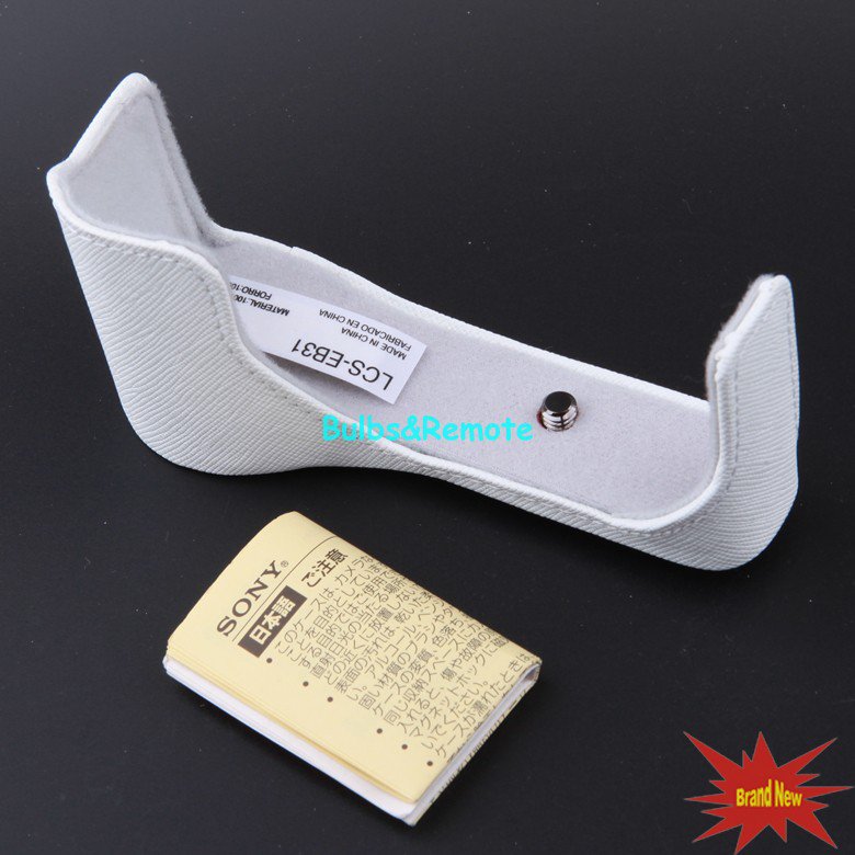 Genuine for Sony LCS-EB31 Body Carring Case NEX-F3 LCSEB31 White Color