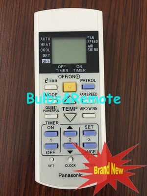 For Panasonic A75C2998 A75C3058 A75C3060 A75C3155 A75C3159 A75C3184 Air Conditioner Remote Control