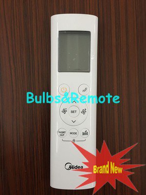 For Midea RG58B/BGE AC Air Conditioner Remote Control