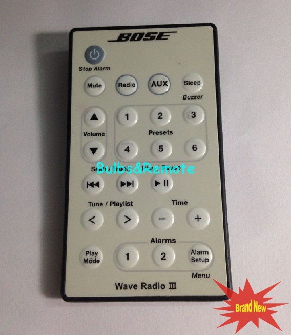 For Bose Wave Radio III 3 remote control
