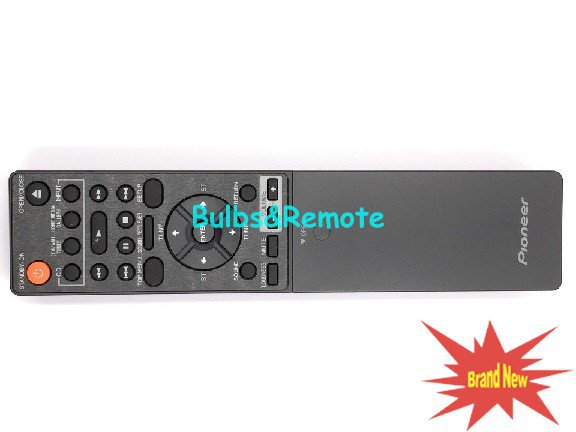 Replacement For Pioneer AXD7509 AV Receiver Remote Control