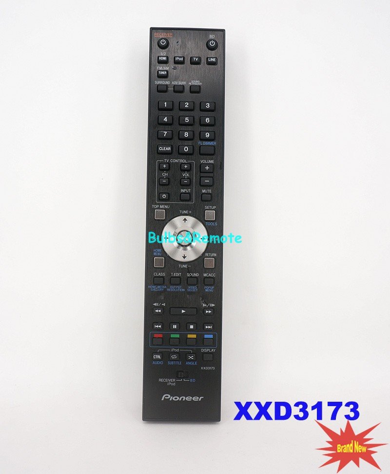 For Pioneer BDP-05FD BDP-23FD BDP-51FD Blu-ray DVD Player Remote Control