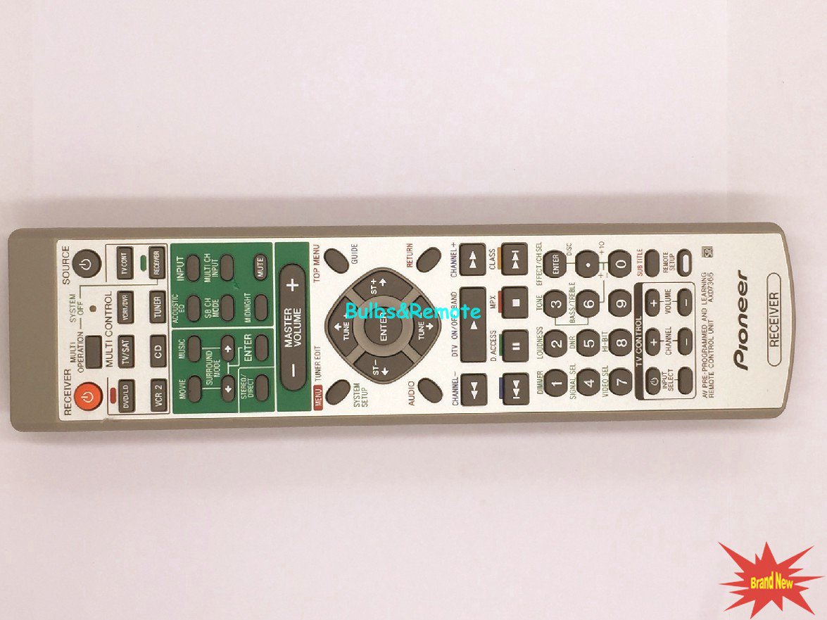 For Pioneer VSX-818VK VSX516K VSX-D414K XXD3132 XXD3151 VSX-818K AV Receiver Remote Control