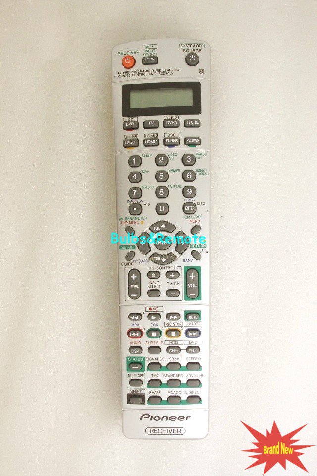 For Pioneer VSX-52TX VSX9100 VSX72TXVS VSX-9100TX AV Receiver Remote Control