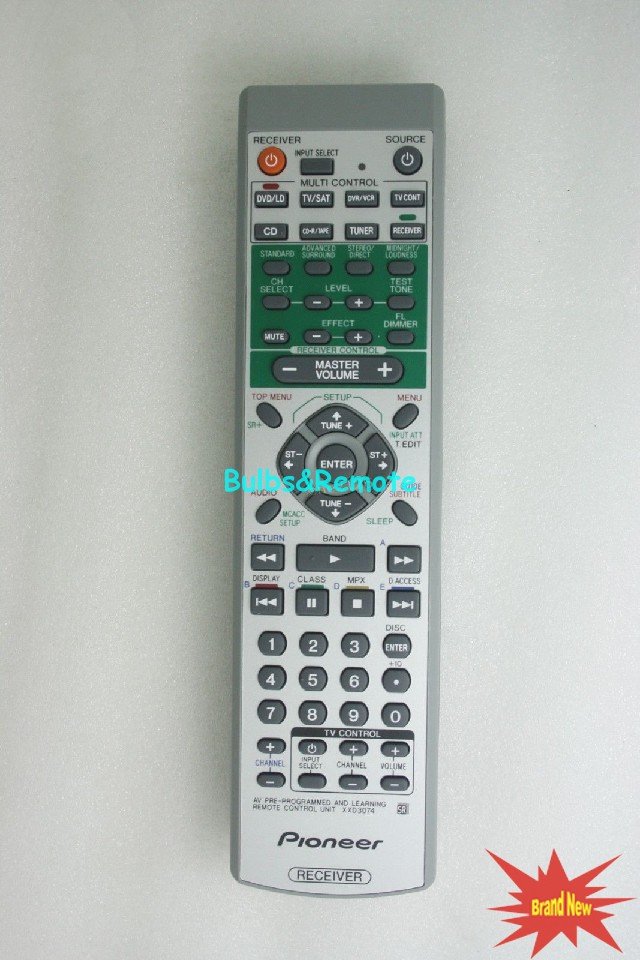 For Pioneer VSX-D814S/MYXJI VSX-D814K/SPWXJI VSX-D814S/SFXJI AV Receiver Remote Control