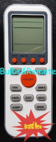 For TCL Sanyo Electrolux GYKQ-36 AC Air Conditioner Remote Control