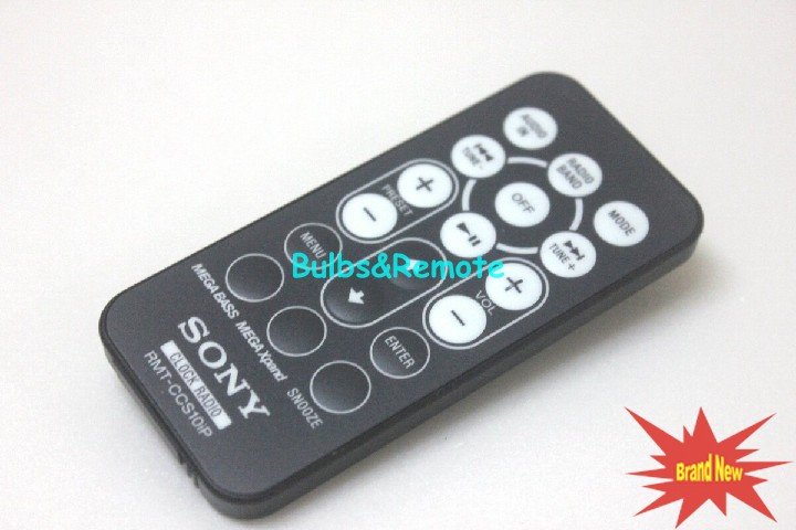 For Sony RMT-CCS10iP ICF-CS10IP ICFCS10IPB Clock Radio Remote Control