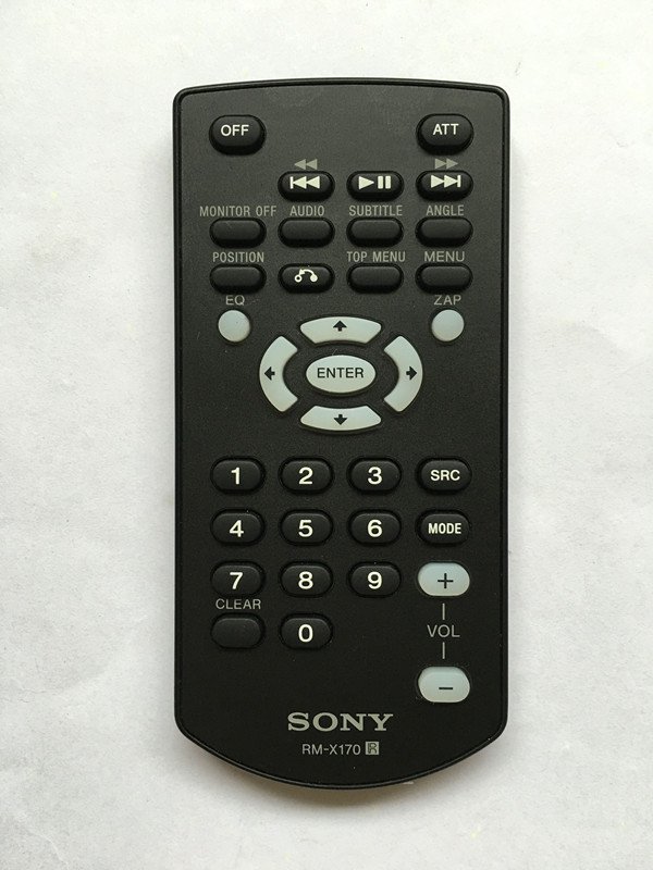 For Sony RM-X170 XAV-62BT XAV-64BT XAV-68BT XAV-70BT Car Stereo Remote Control