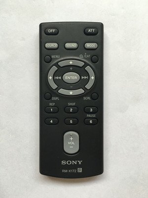 For Sony MEX-BT4100E MEX-BT4100P MEX-BT4100U WX-900BT Car Stereo Remote Control