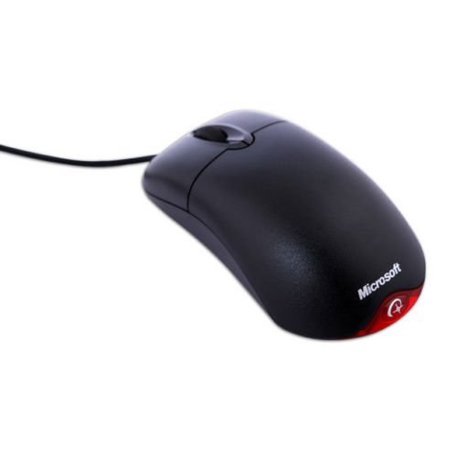 For Genuine New Black Microsoft Wheel Optical USB Wire gaming mice Mouse IO 1.0