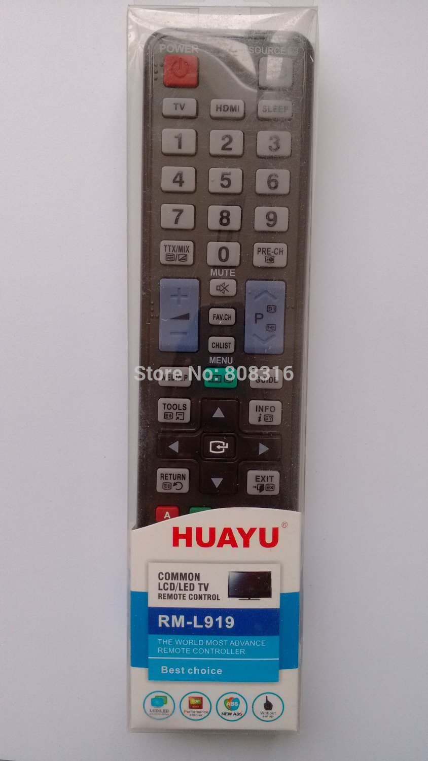 FOR SAMSUNG RM-L919 LCD LED TV REMOTE CONTROL