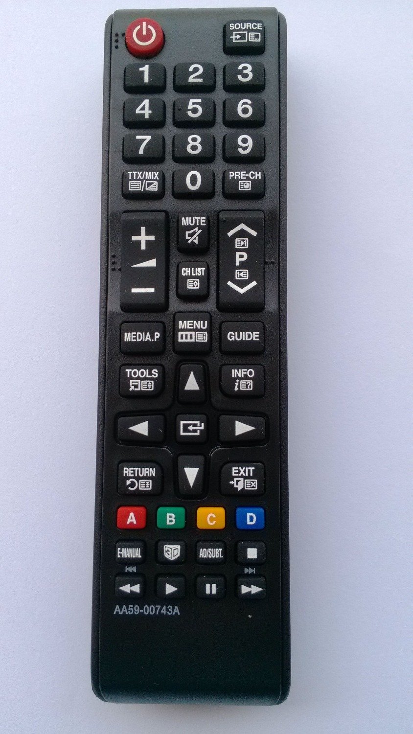 AA59-00743A REMOTE CONTROL FOR SAMSUNG LCD LED TV
