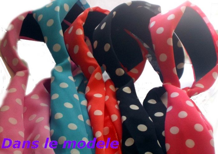 Pokka dot headband