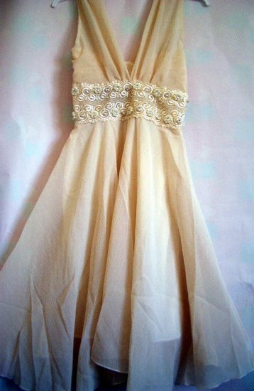 Cream Dress