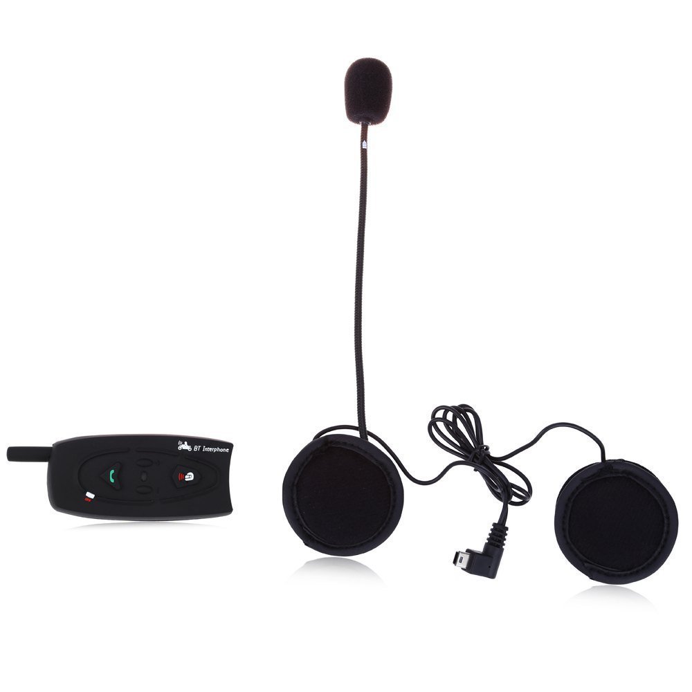 UP to 2 Peoples 500M motorcycle motorbike Helmet Bluetooth wireless intercom interphone riders Skier