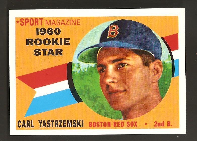 1998 Topps Stars Yastrzemski Rookie Card Reprint Card#5