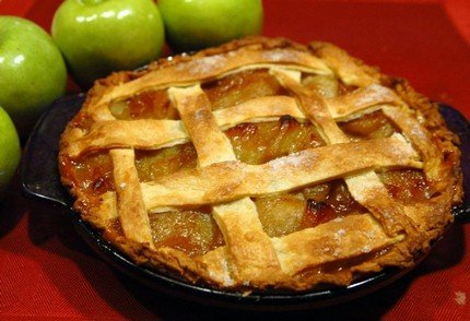 6 Baked Apple Pie Hand Poured Soy Wax Tarts