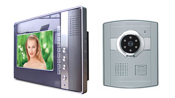 Colour video door phone, night vision, door open function