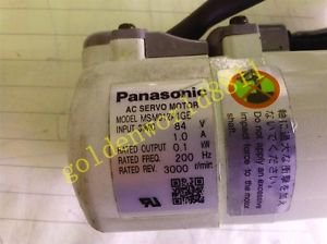 Panasonic servo motor MSM012A1GE good in condition for industry use