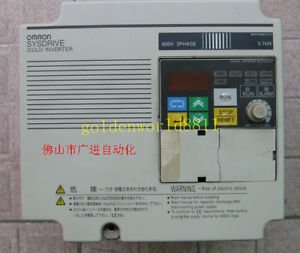 OMRON inverter 3G3JV-A4037 380V 3.7KW good in condition for industry use