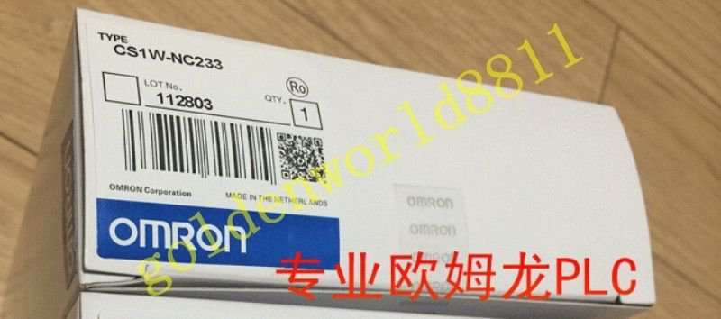 NEW Omron programmable controller CS1W-NC233 good in condition for industry use
