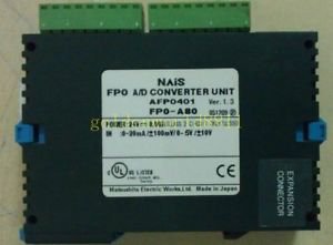 Panasonic PLC analog module FP0-A80 AFP0401 good in condition for industry use