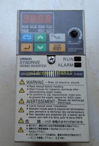 OMRON inverter 3G3MV-A2004 220V 0.4KW good in condition for industry use