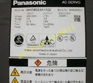Panasonic servo driver MHDB083A1A02 good in condition for industry use