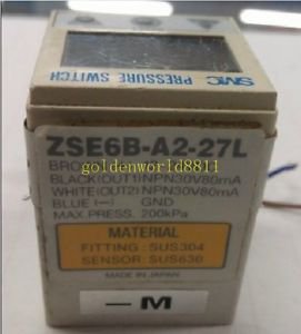 SMC Pressure sensor ZSE6B-A2-27L good in condition for industry use