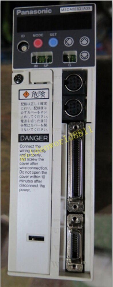 Panasonic servo driver MSDA023D1A33 good in condition for industry use