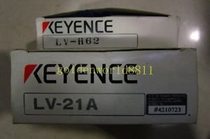 NEW KEYENCE laser sensor LV-21A+LV-H62 good in condition for industry use
