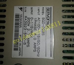 Yaskawa servo driver SGD-02BS good in condition for industry use