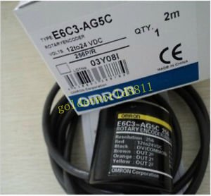 NEW Omron rotary encoder E6C3-AG5C 256P/R good in condition for industry use