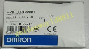 NEW OMRON SMART SENSOR ZX1-LD100A81 good in condition for industry use