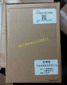 NEW Delta inverter VFD007EL43A 380/0.75KW good in condition for industry use