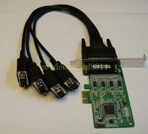 NEW MOXA CP-104EL-A 4 Port RS-232 PCI Communication card for industry use