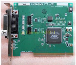 Interface GPIB data acquisition card PCI-4301 good in condition for industry use