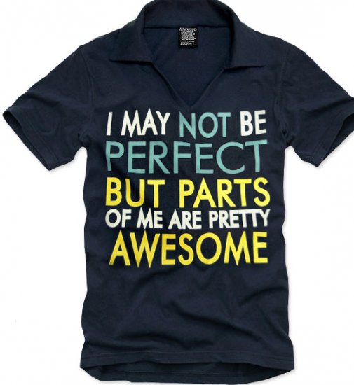 V-neck short sleeve men's t-shirt - Perfect