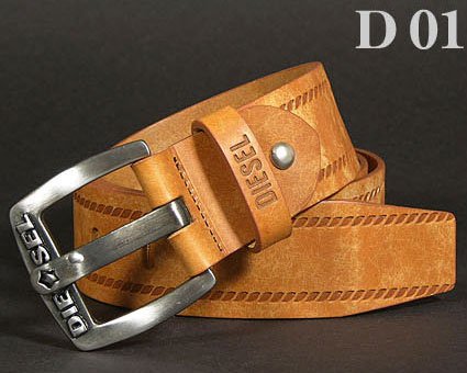 Diesel Men's Casual Genuine Leather Belt