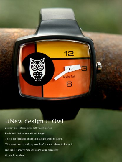 Lucid Fall Owl Unisex TV Watch