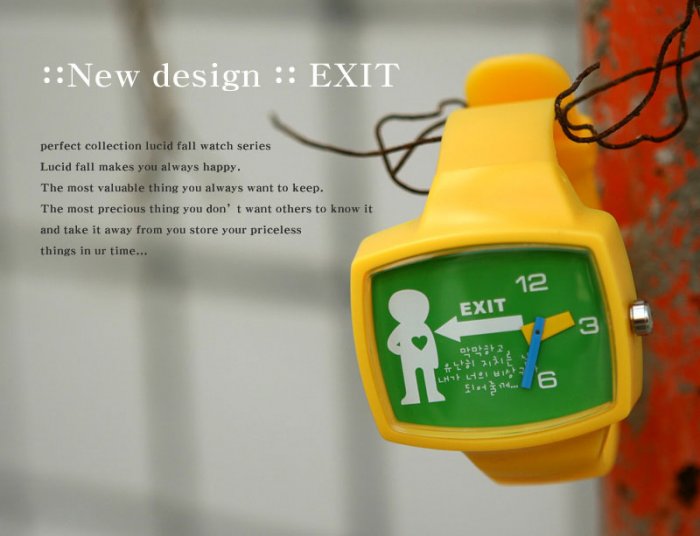 Lucid Fall Exit Unisex TV Watch