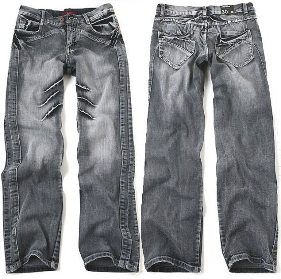 Semi Straight Premium Denim Jeans For Men